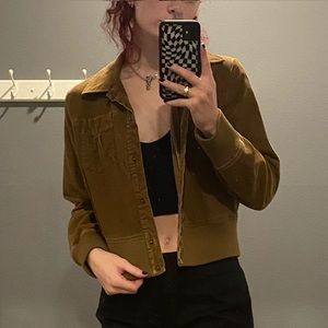 Banana Republic corduroy button up jacket